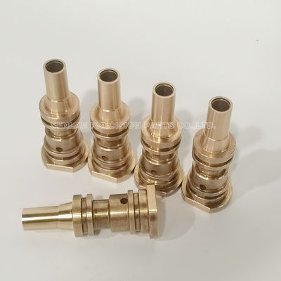 Brass Customized Precision Mould Parts CNC Lathe Parts with CNC Machining