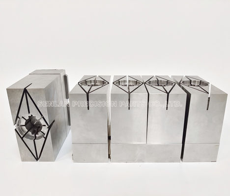 W300 Material Precision Mold Components Core Insert for Plastic Moulding with 48-52HRC Hardness and Customized Size