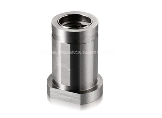 1.2343 Material CNC Lathe Bushing Custom Thimble Sleeve with 45-52HRC Hardness for Automotive and Mold Assembly