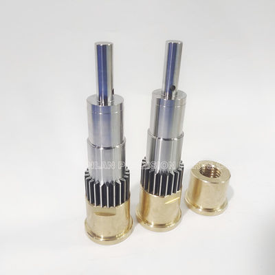 S136 Material Thread Mold Toolings with 50-52HRC Hardness and Customized Size Precision Mould Parts