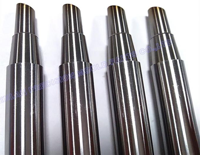 Standard HSS Round Head Stepped Die Punch Pins , Grinding Guide Pins