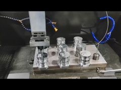 The mold parts are on EDM process