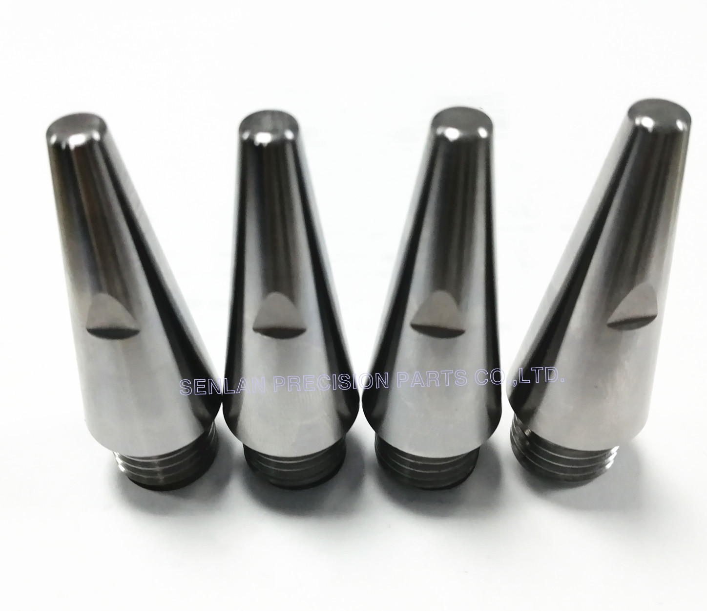 SKD61 Conical Threaded CNC Turning Parts ±0.01mm