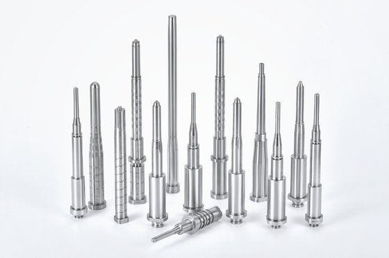 High-Precision Custom Mold Inserts in H13 / 1.2344 / Dievar Steel