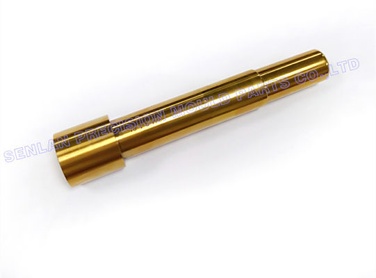 Tin Coated SKD61 Stepped Core Pin for Die Casting Mold with Customizable Sizes