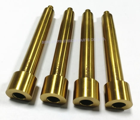 Custom TiN Coated Die Casting Parts | Engraved Mold Components for Traceability