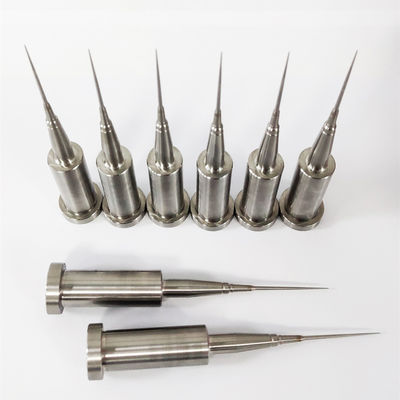 STAVAX ESR Stainless Steel Micro Taper Core Pin with ±0.002mm Precision for Medical Injection Molds